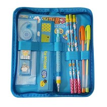 도로시 지퍼 문구세트 학용품세트/문구세트, $SAF_파랑(남아)
