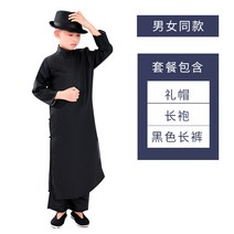 두루마기 남성한복 한복두루마기 월 일 청소년 및 중화민국 학생 가운 루쉰의 향수를 불러일으키는 복고풍 크로스 토크 성능 의류