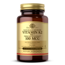 솔가 비타민 K2 Solgar Vitamin K2 (MK-7) 100mcg 50 베지캡슐, 1개, 본문참고