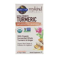 가든오브라이프 마이카인드 오가닉 유기농 엑스트라 스트렝스 터메릭 60정