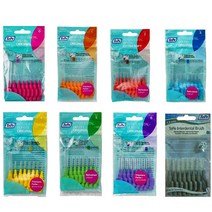 테페 치간칫솔 8P 1봉지 교정칫솔, 빨강0.5mm