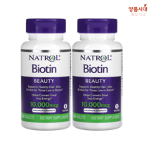 나트롤 비오틴 biotin 1000mcg 10000mcg 100정 200정, 10,000mcg