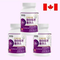 캐나다 프리미엄 파이토젠 플러스 대두이소플라본 중년여성 건강기능식품(60캡슐3개), 3개, 60캡슐