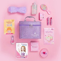 봉봉프렌즈 어린이화장품세트 홀리데이 메이크업박스 10종 화장놀이세트, 3 키즈노란병아리+로즈핑크컬러밤