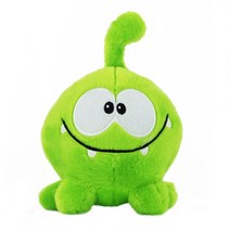 20cm 만화 컷 로프 Om Nom 개구리 소프트 인형 동물 플러시 완구 어린이 인형 어린이 생일 선물, 20cmcm