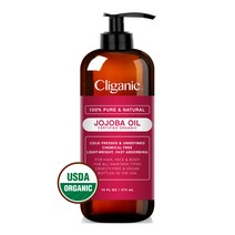 클리가닉 Cliganic 호호바 오일 +포스트 카드 세트, 473ml