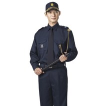 추동 경비복 KSK-25 남성 곤색 상의 하의 별매 경비 가을 겨울 근무복 회사 잠바 자켓 남성 방한복 일육, 경비복-바지-곤색, 34인치(XL), 1개