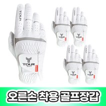 투어골프 반피 남성골프장갑 오른손착용 5P, TGM-03/오른손착용5P