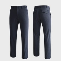 남자 골프웨어 허리 조절 밴드 빅사이즈 기모 골프 바지