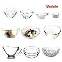 미라스 샐러드볼 그릇 면기 유리볼 접시 믹싱볼 종지 앞접시, 19.파사바체Chef 볼 130cc (53483)
