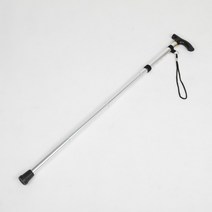 어르신지팡이 접이식 고급 가벼운목발 길이조절 미끄럼방지 알루미늄 합금 접는 텔레스코픽 초경량 4 섹션 크로스 컨트리 휴대용 노인, 은