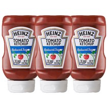 Heinz 하인즈 노슈가 토마토 케첩, 369g, 3개