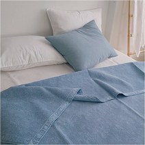 마인드 목화솜 충무 인견 스프레드, 마인드 인견 - 블루