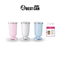 [베베모델/이중덮개형] [항균리필롤 총50개월분] 세계최초발명특허 5중밀폐 인테리어 휴지통, 상세설명 참조, [별도항균리필롤구매] 200AR2(20개월분)