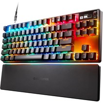 에이펙스 프로 SteelSeries Apex Pro TKL 하이퍼마그네틱 게이밍 키보드, 상세페이지 참고, 텐키리스