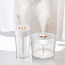 휴대용 공부방 탁상용 미스트 안개분사 스프레이 미니가습기 무드등, SKH-301화이트(780ml)