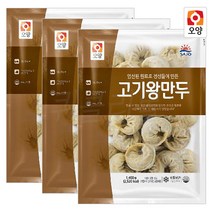 [퀴클리몰] 사조오양 고기 왕만두 1.4kg x 3개, 1개