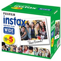 인스탁스 와이드 필름 10장 20장 50장 후지필름, 색깔 + 10개 팩개, 단품
