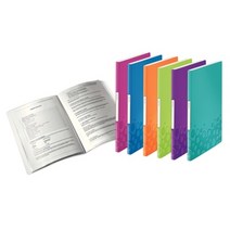 라이츠 와우 클리어 화일(20P/40P) 6종 ORANGE 40P(LZ4632-44), 1개