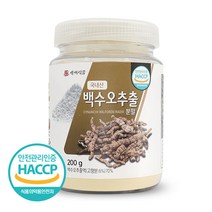 백세식품 백수오추출분말 200g HACCP 인증제품, 3병