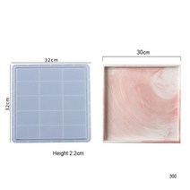 캐릭터 선물 비누 실리콘 방향제 석고 몰드 틀 금형 대형 원형 사각형 콘크리트 트레이 팔레트 큰 보관 트레이 육각 시멘트 화분 기본 트레이, d