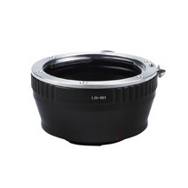 Leica r 렌즈 용 l/r-n1 마운트 어댑터 링 슈트 nikon 1 j5 j4 s2 v3 aw1 j3 j2 j1 v2 s1 v1 삼각대 장착, 한개옵션0