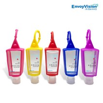 엔보이비젼 깨끗한일상 휴대용 손소독제 30ml 색상랜덤