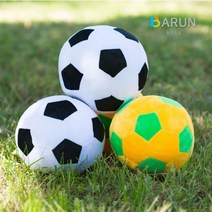 실내 축구공 솜털공 유아체육 안전공 실내놀이 체육교구 체육활동 신체활동놀이 놀이교구, 상품선택, 노초
