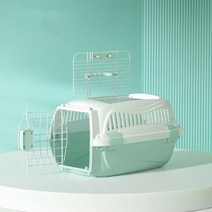 펫토리아 아이맥 강아지컨넬 고양이 이동장 캐리어 카시트 가방 애견, 녹색