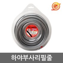 하야부사 나일론줄날 톱날형 2.7mm 40M 예초기 리필줄 KY-420SE 호환용
