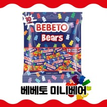 베베토 미니 베어 젤리, 100g, 1개
