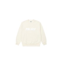 팔라스 맨투맨 티셔츠 크림 PALACE CREW NECK T BLACK 23SS