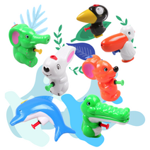 어린이집물총 동물물총 목욕놀이물총 유아물총 어린이집생일답례선물 미니물총 유사디자인대비품질과색감UP, 4그린코끼리