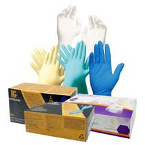 크린가드 라텍스 위생장갑 글러브 G10 PFE-Soft 라텍스 100매 L-44502