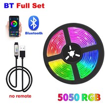 led 줄조명 띠조명 라인 D 스트립 조명 D 1-5m 10m 15m 20m 30m 네온 조명 Luces d 컬러 RGB TV 백라이트, [03] BT, [01] not waterproof, [01] 1m