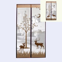 모기장 100x210cm 원룸방충망 자석모기장 방충망파는곳 셀프방충망 탈부착방충망 침대용모기장 출입구방충망 방충