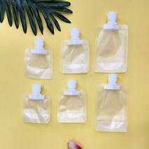 여행용 리필용 화장품 로션 샴푸 클렌징 소분 빈병 튜브 파우치, 50ml x 5개, 5개