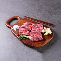 창신한우 혼합 갈비살(늑간살)+ 갈비본살 소고기 구이용 300g 고기는 한우다, 1+등급