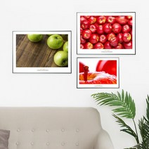 바인 행운의사과 알루미늄액자 A2 20종, 무광골드, 20