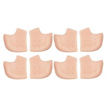 글램디아 발 뒤꿈치 실리콘 보호패드, 4세트, 스킨 4세트