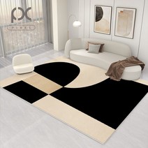 먼지없는 워셔블 북유럽 러그 원룸 주문제작 사계절 비정형 대형 물세탁 반려견 거실 카펫트