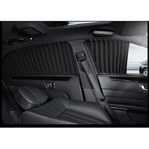 더뉴 그랜드스타렉스 맞춤형 카커텐 창문가리개 자외선차단 프라이버시 장거리 암막, 1개, 블랙 트렁크