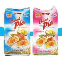 베트남 내수용 항공특송 Banh Pia 판피아케이크 반피아빵 540g, 반피아 핑크