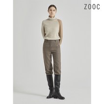 ZOOC 울 잔체크 뒷밴딩 배기 팬츠 BR_Z214MSA059 Z214MSA059 142496