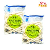 [요기푸드] 평화 쌀떡볶이 1.5kg, 2개