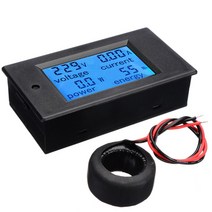 전자피아노 키보드 건반 AC 100A 디지털 LCD 미터 전력계 용 변압기 포함