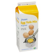 [에그솔루션] 캐나다 냉동 액상 난황액 계란 노른자 10% 가당 2kg
