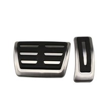 AUDI A4 B8 A6 A7 A8 S4 RS4 A5 S5 RS5 8T Q5 SQ5 8R 연료 브레이크 발판 페달 커버, AT without Rest