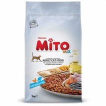 1kg 미토 치킨+피쉬믹스 닭고기 요로건강 헤어볼 타우린