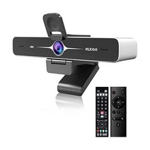 NexiGo 줌 인증 N970P 4K 웹캠 온보드 플래시 메모리 알파워 자동 프레임 조정 가능한 시야 소니 센서 듀얼 AI 노이즈 캔슬링 마이크 팀/줌/Webex/구글과 함께 작동